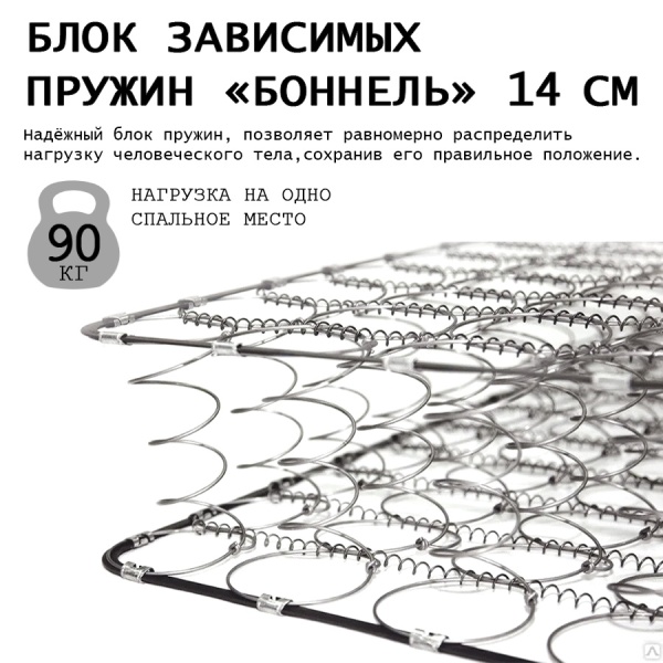 Матрас 90х190 Комфорт Ридж