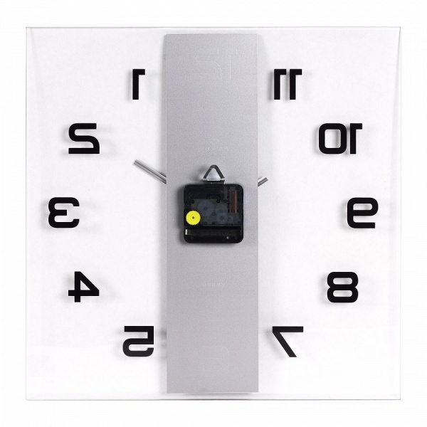 Часы настенные круг d=60см,белый, Классика 6141-105