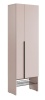 Баско Прихожая Шкаф двухдверный L600, (600х349х1950) /Кашемир