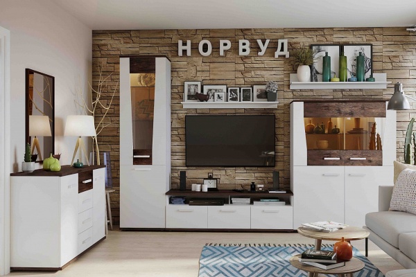 Шкаф для посуды Норвуд 13