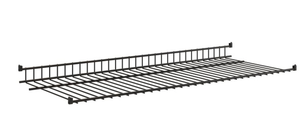 Баско Прихожая Полка сотовая L800, (750х300х) /Черный